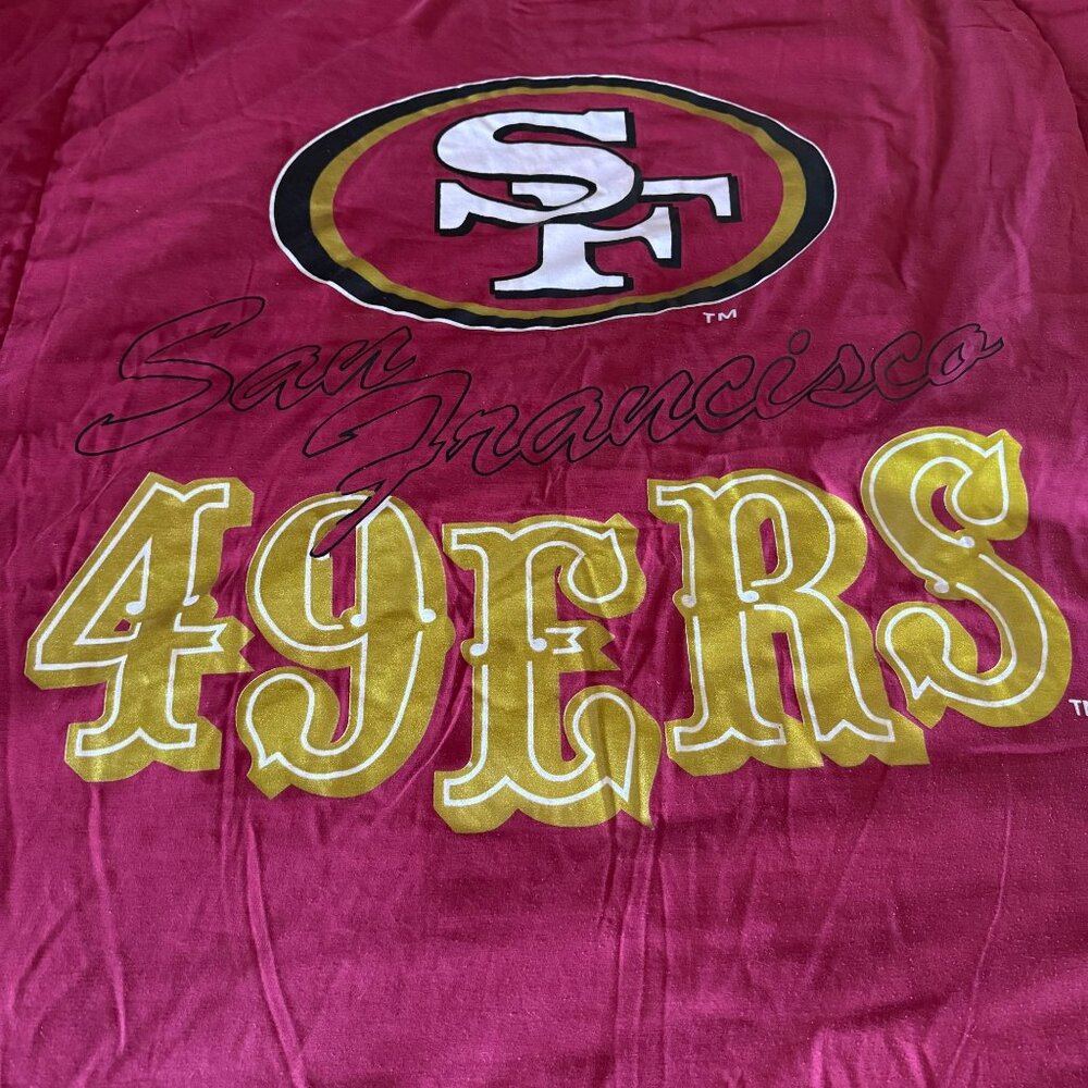 VTG San Francisco 49ers Twin Bed in a Bag by JCPenney's 1980's - Picture 3 of 16